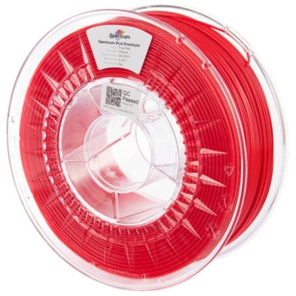 SPECTRUM PLA Premium 1kg True Red 1,75mm 3D filament 0