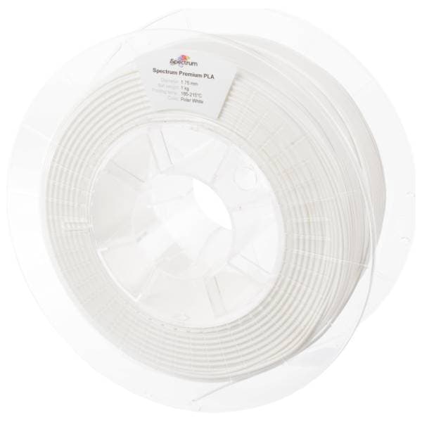 SPECTRUM PLA Premium 2kg Polar White 1,75mm 3D filament 0
