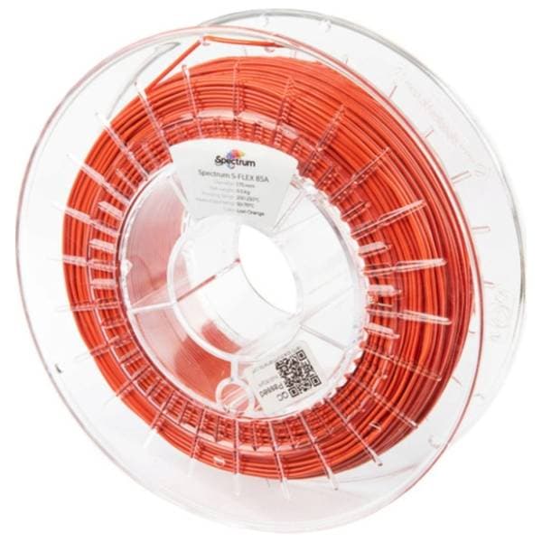 SPECTRUM S-Flex 85A 500g Lion Orange 1,75mm 3D filament 0