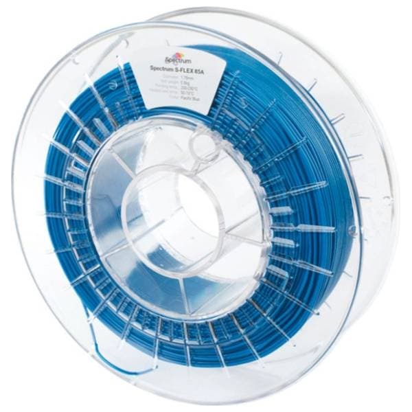 SPECTRUM S-Flex 85A 500g Pacific Blue 1,75mm 3D filament 0