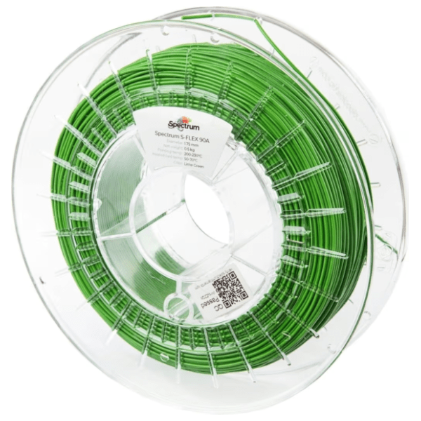 SPECTRUM S-Flex 90A 500g Lime Green 1,75mm 3D filament 0