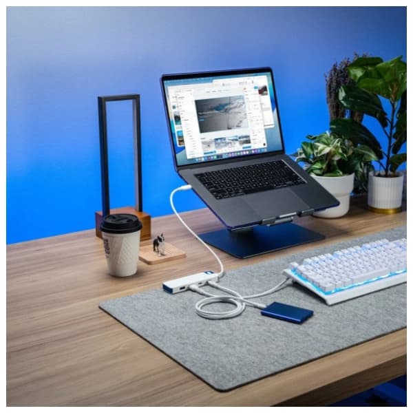 TARGUS USB Hub HyperDrive Flex 4 Port USB-C Combo (HD5200BUGL) beli 6