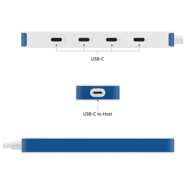 TARGUS USB Hub HyperDrive Flex 4 Port USB-C (HD5201BUGL) 4