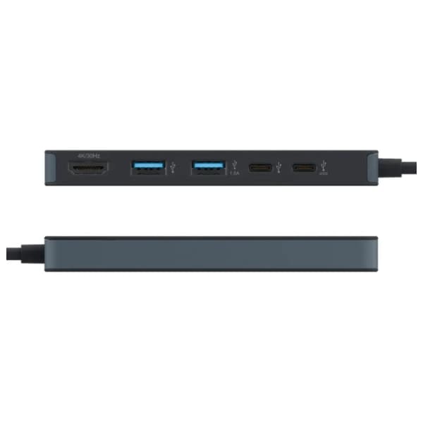 TARGUS USB Hub HyperDrive Flex 5 Port USB-C (HD4101BKGL) crni 3