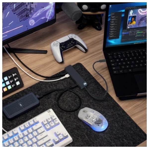 TARGUS USB Hub HyperDrive Flex 5 Port USB-C (HD4101BKGL) crni 6