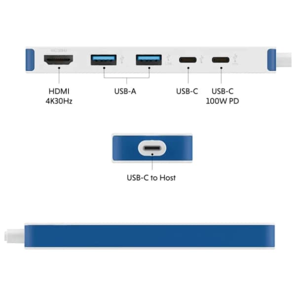 TARGUS USB Hub HyperDrive Flex 5 Port USB-C (HD4101BUGL) beli 4
