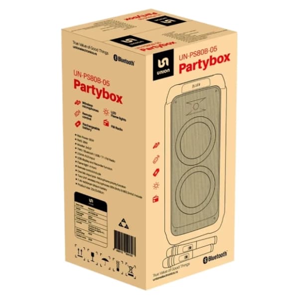 UNION partybox zvučnik PS80B-05 5