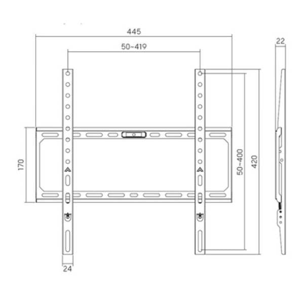 Zidni nosač za TV XSTAND Fix 32''-75'' 2