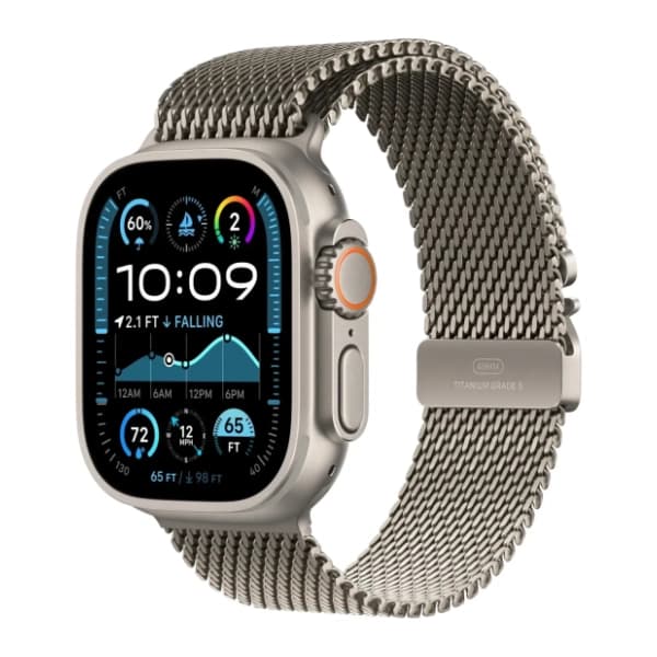 APPLE Watch Ultra 2 49mm Titanium Milanese Loop MX4M3SE/A pametni sat 0