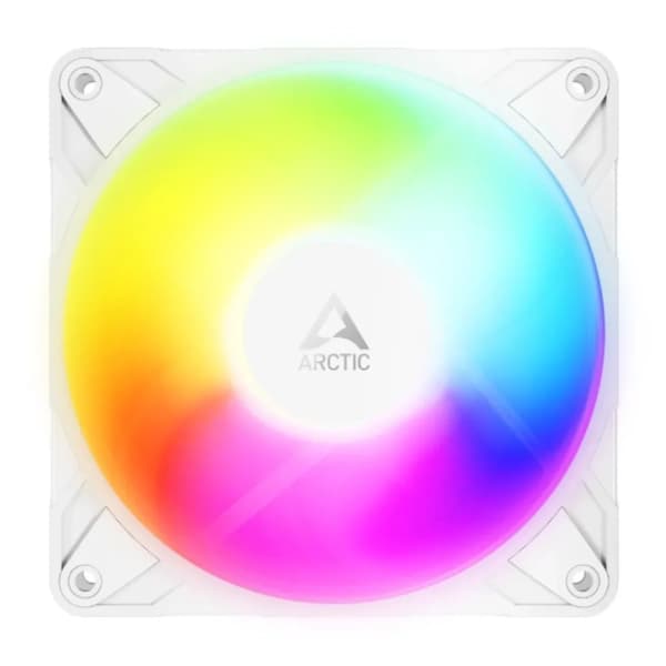ARCTIC P12 Pro Reverse A-RGB White ventilator za PC 0