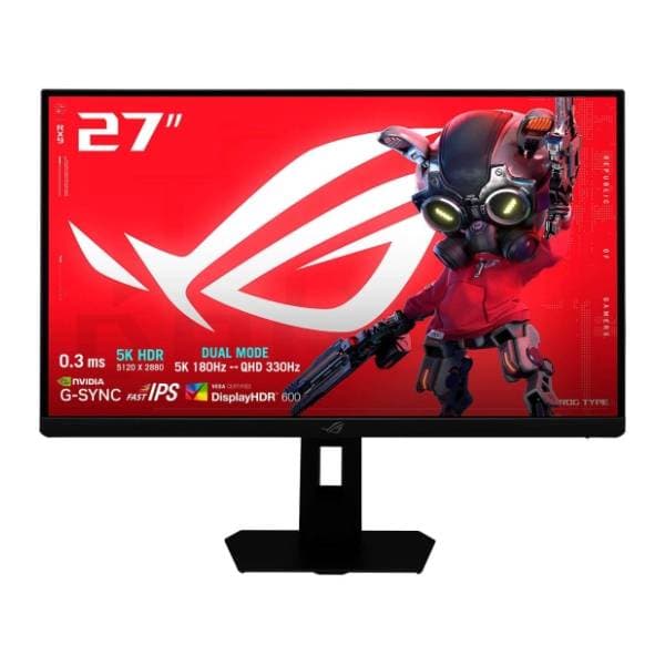 ASUS monitor 27'' Fast IPS Dual Mode ROG Strix 5K XG27JCG 0