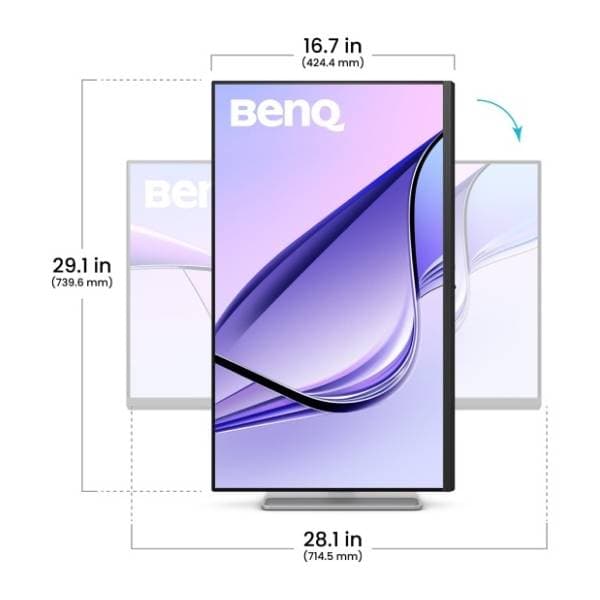 BENQ monitor 31.5" IPS MA320U (Nano Matte za MacBook) 7