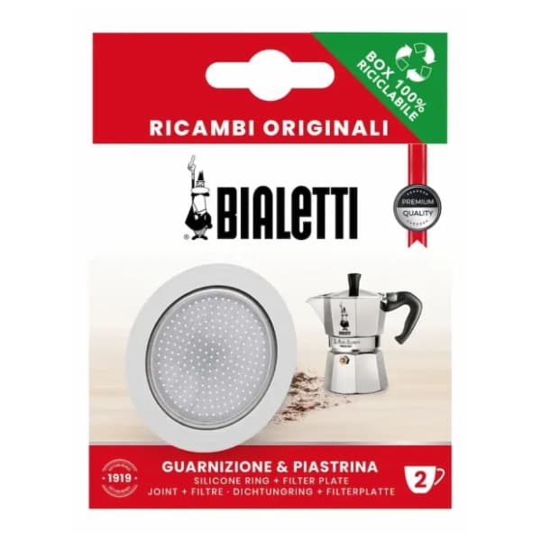 BIALETTI Moka pot set sito 2 i gumica 0