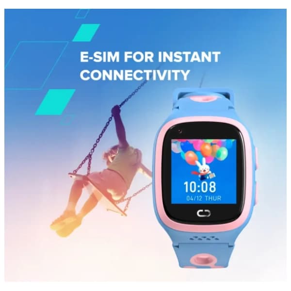 CANYON Zefir KW-49 E-SIM 4G Pink&Blue pametni sat za decu 9