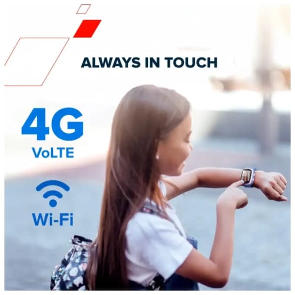 CANYON Zefir KW-49 E-SIM 4G plavi pametni sat za decu 10