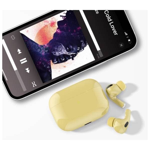 COMICELL slušalice AirBuds 2 BT yellow 2