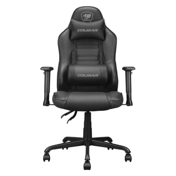COUGAR Fusion S Black gejmerska stolica 0