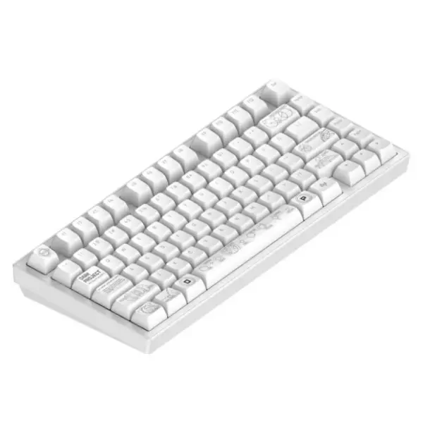 DARK PROJECT bežična tastatura ALU Terra Nova White (ANSI) 2