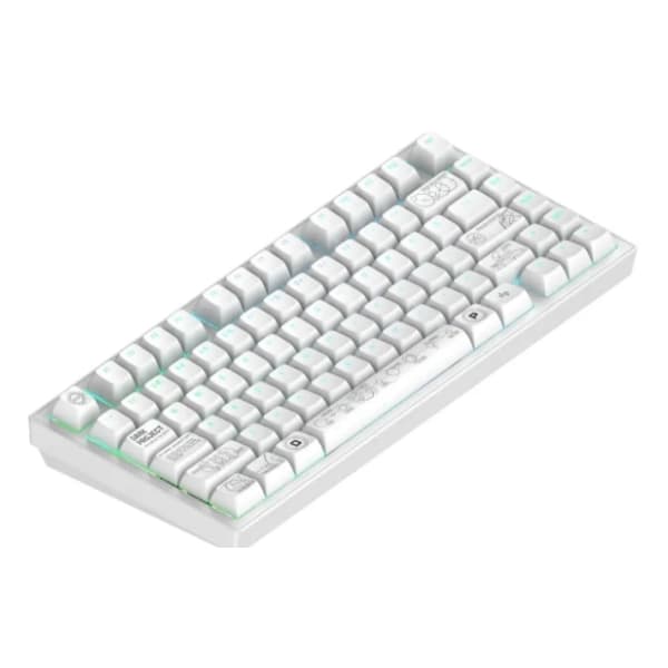 DARK PROJECT bežična tastatura ALU Terra Nova White (ANSI) 3
