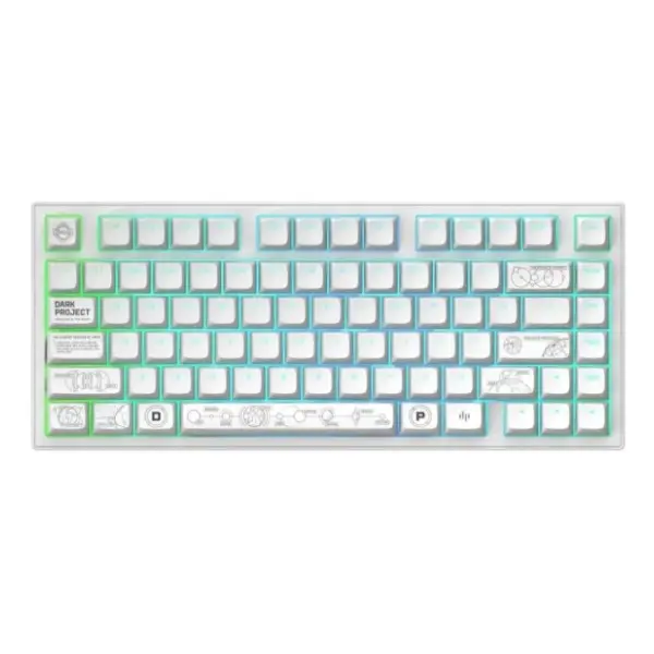 DARK PROJECT bežična tastatura ALU Terra Nova White (ANSI) 0