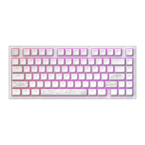 DARK PROJECT tastatura ALU Terra Nostra White (ANSI) 0