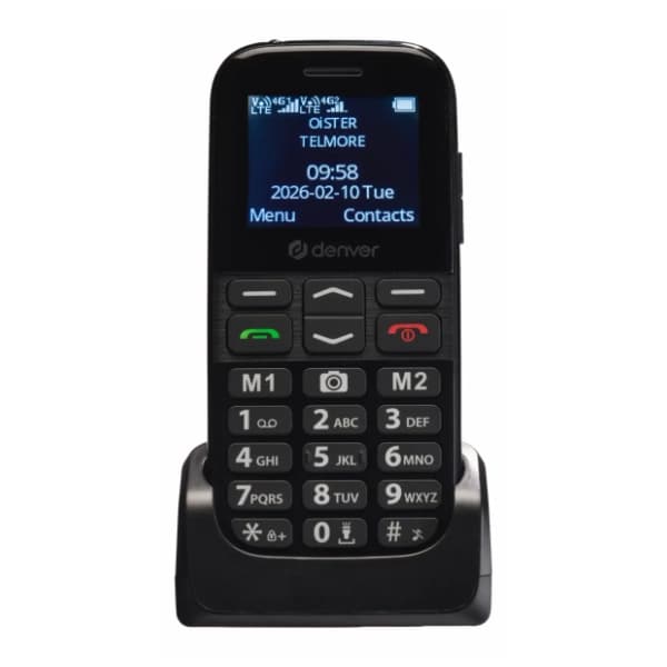 Denver BAS-18800L Senior 4G Black 8