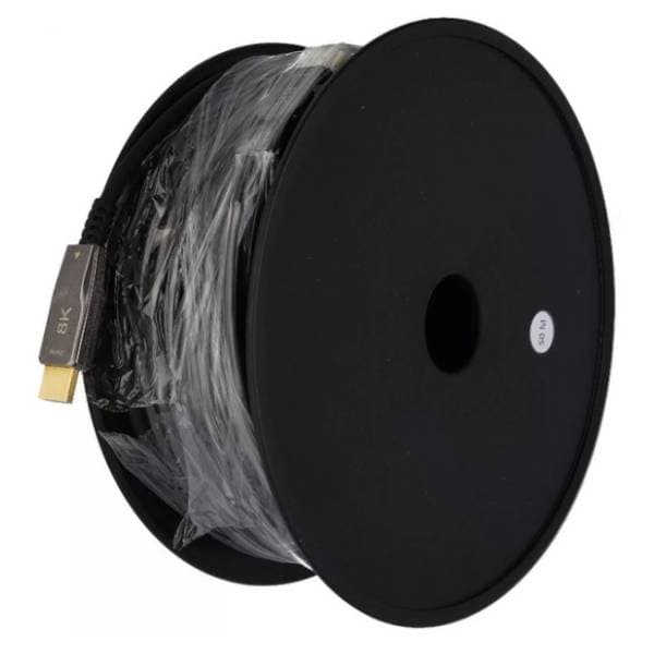 E-GREEN kabl HDMI 2.1 (AOC optički, 8K/60Hz 48 Gbps) 30m crni 0