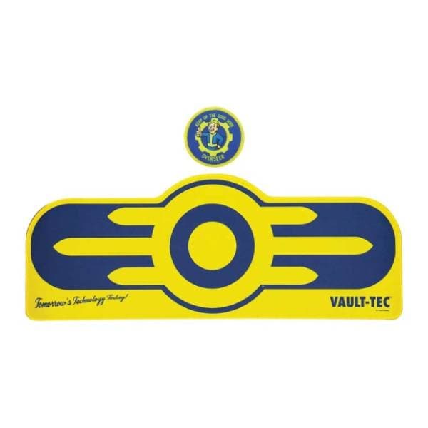 FANATTIK podloga za miša Fallout Vault-Tec XL Desk Pad & Coaster Set 0