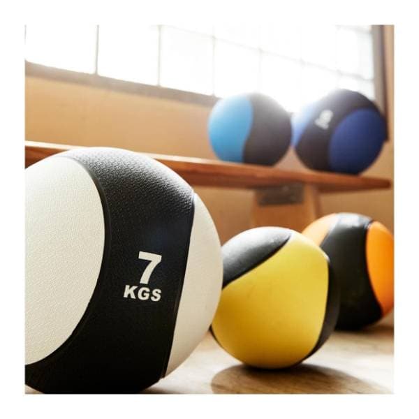 GORILLA SPORTS gumena medicinska lopta 9 kg 3