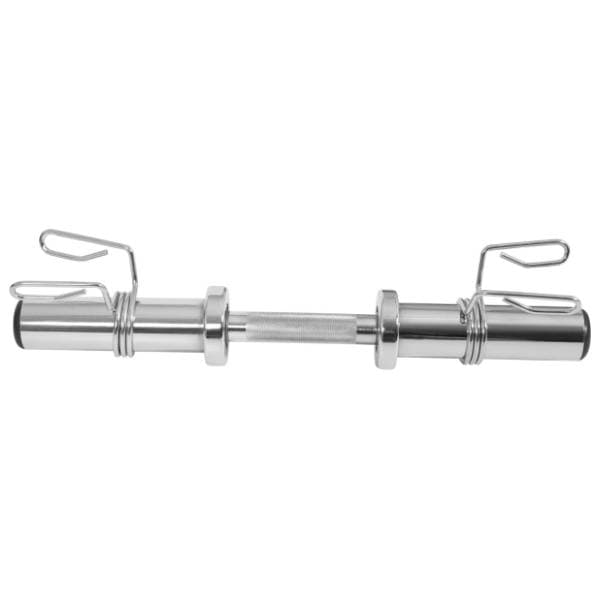GORILLA SPORTS kratka šipka 50 mm + 2 sigurnosne opruge 2