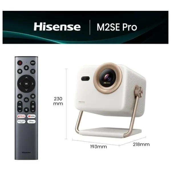 HISENSE M2SE PRO Smart Laser projektor 4