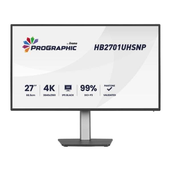 IIYAMA monitor 27'' IPS Black 2.0 4K ProGraphic HB2701UHSNP-B1 0