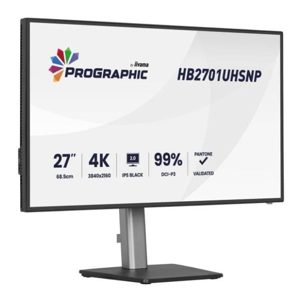IIYAMA monitor 27'' IPS Black 2.0 4K ProGraphic HB2701UHSNP-B1 1