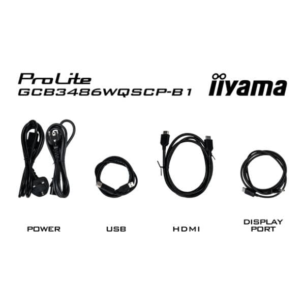 IIYAMA zakrivljeni monitor 34'' VA Gold Phoenix GCB3486WQSCP-B1 21