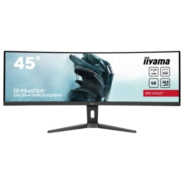 IIYAMA zakrivljeni monitor 44.5'' VA Red Eagle G-Master GCB4580DQSN-B1 0