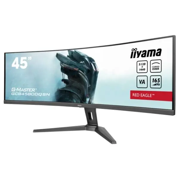 IIYAMA zakrivljeni monitor 44.5'' VA Red Eagle G-Master GCB4580DQSN-B1 2