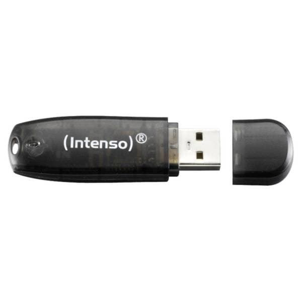INTENSO USB flash memorija 16GB Rainbow Line crna 1