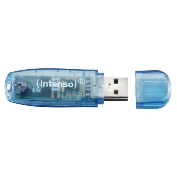 INTENSO USB flash memorija 4GB Rainbow Line plava 1