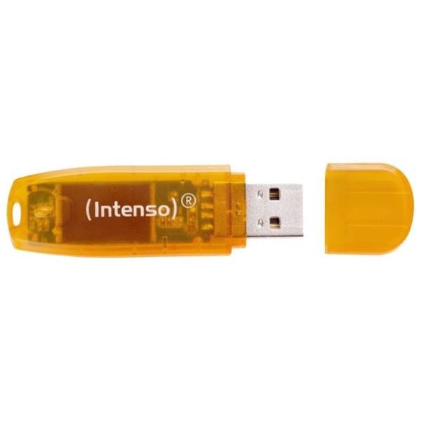 INTENSO USB flash memorija 64GB Rainbow Line narandžasta 1