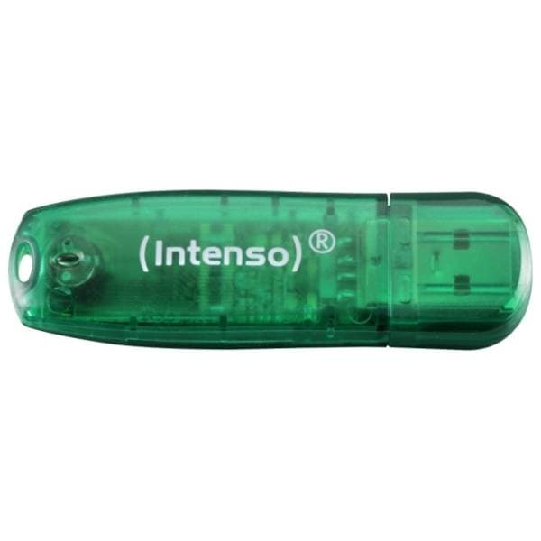INTENSO USB flash memorija 8GB Rainbow Line zelena 0