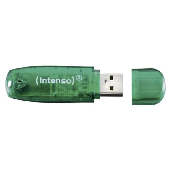 INTENSO USB flash memorija 8GB Rainbow Line zelena 1