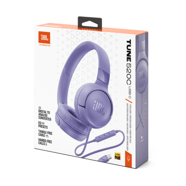 JBL slušalice Tune 520C ljubičaste 9