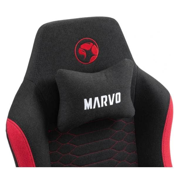 MARVO Kahn CH-178 crvena gejmerska stolica 7