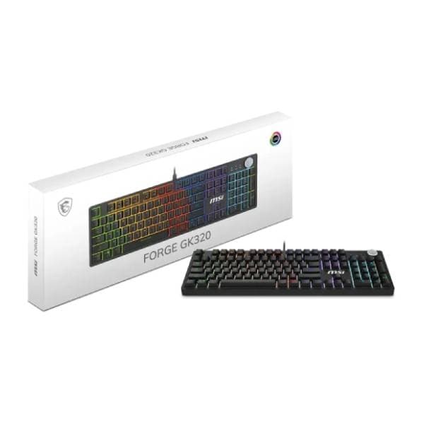 MSI FORGE tastatura GK320 (red switch) EN (US) 4