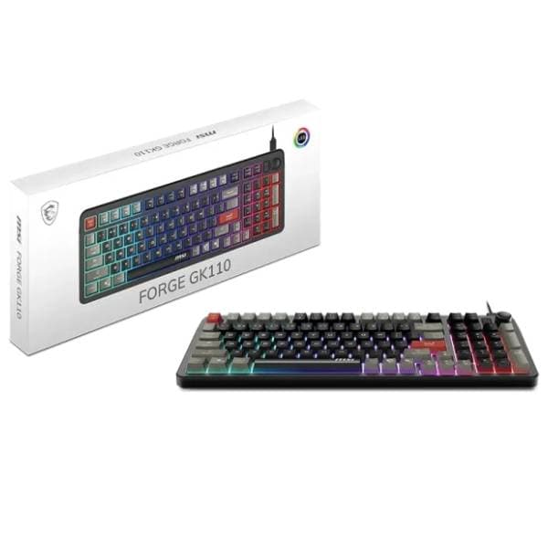 MSI FORGE tastatura GK110 RGB 4