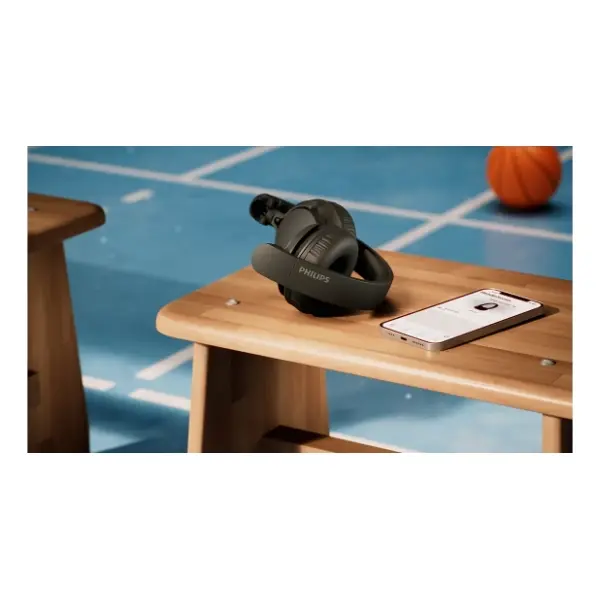 PHILIPS slušalice TAH4500BK/00 Black 7