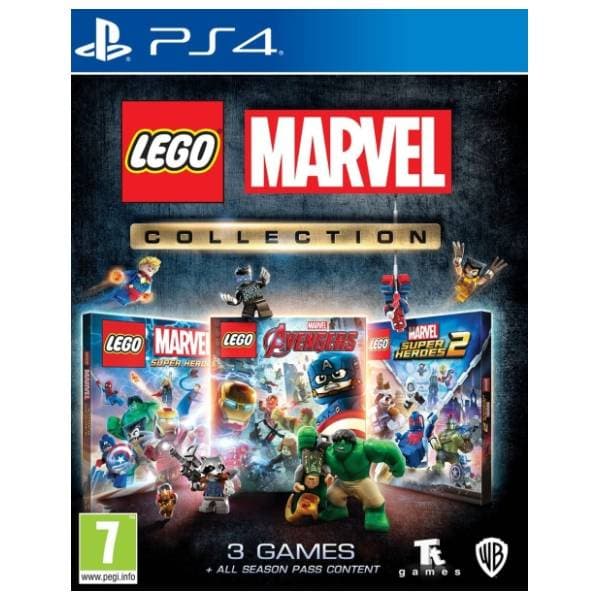 PS4 LEGO Marvel Collection - super Heroes + Avengers + Super Heroes 2 0