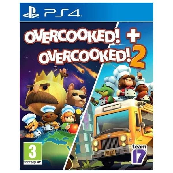 PS4 Overcooked + Overcooked 2 Double Pack 0