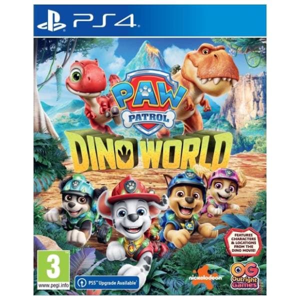 PS4 Paw Patrol Dino World 0