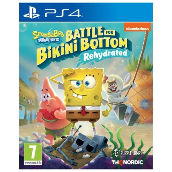 PS4 SpongeBob SquarePants: Battle For Bikini Bottom Rehydrated 0